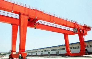 Heavy Duty 5T-50T Road-bridge Construction Double Beam Gantry Crane with Hook