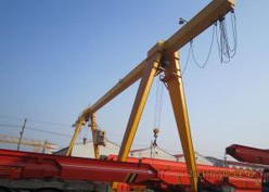 Light Duty MH Type Wireless Control 3T-32T Electric Gantry Crane with Hoist used in Warehouse