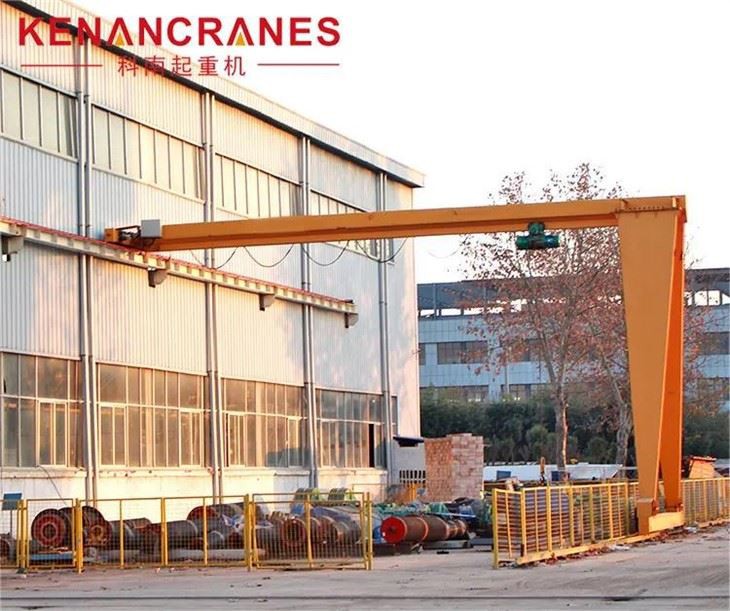 Heavy Duty Single Beam Gantry Crane with Hook for Factory