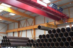 Intelligent Steel Pipe Distribution Overhead Crane