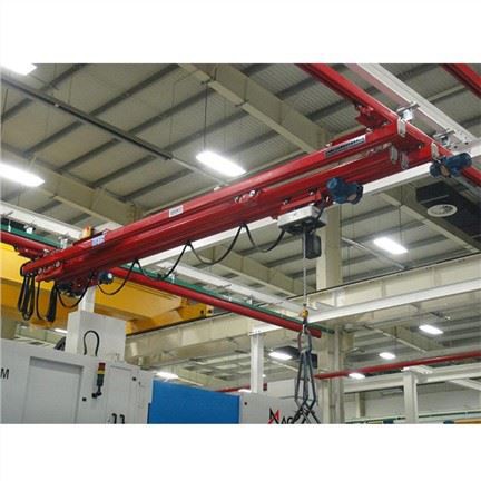 Model Flexible Bridge Crane For Suspension Double Track Railway