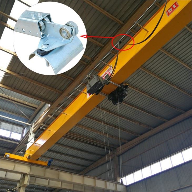 Kinocranes Festoon System Cable Trolley For Crane And Hoist