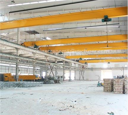 LDA Electric Hoist Indoor Overhead Crane 2t 5t 7t 10t Single Girder Overhead Crane For Sale