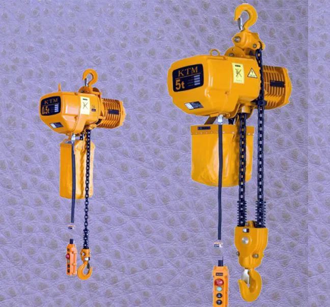 Manual Plain Trolley Electric Chain Hoists