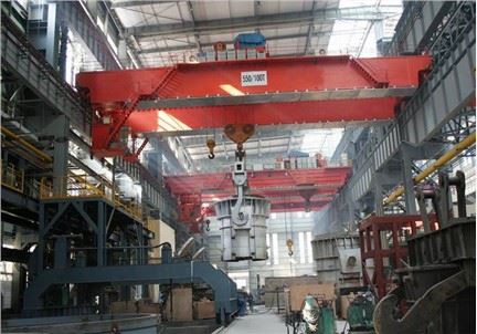 Melting Bay Ladle Handling Crane