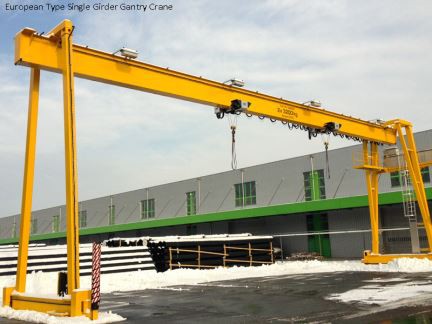 10T MH Electric Hoist Gantry Crane