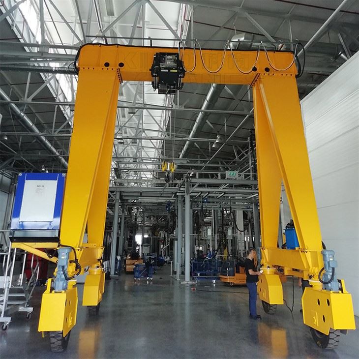 Mobile Rubber Tyre Gantry Crane