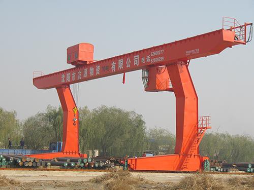 Outdoor Simple Gantry Crane for Cargos Transporting