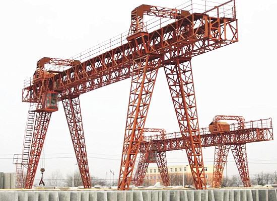 Outdoor Use Anti-wind Steel Frame Truss Structure Design Gantry Crane