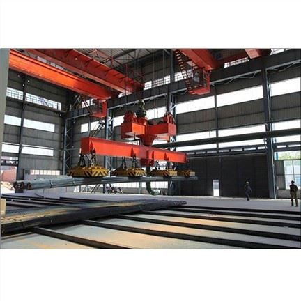 QC Type 5~16t Double Girder Electromagnetic Overhead Crane for Billet Rebar Handling