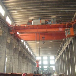 QE Type 200+200/80T Double Wagon Hoist Lifting Roof Traveling Over Head Crane