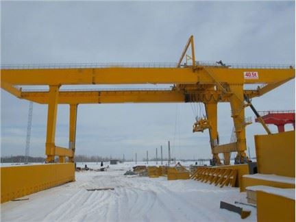 Quay Container Yard Rail Mounted Container Lifting Gantry Crane