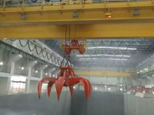 QZ Model Double Girder Grab Bucket Overhead Travelling Crane