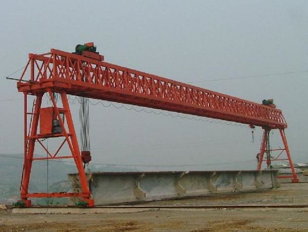 Railway Company Project Engineering Windlass Hook Lifting Gantry Cranes for Railway Construction