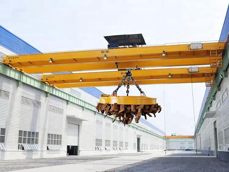 Scrap Iron Handling Magnet Overhead Crane