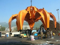 Steel Plant Scrap Handling Hydraulic Grab Bucket