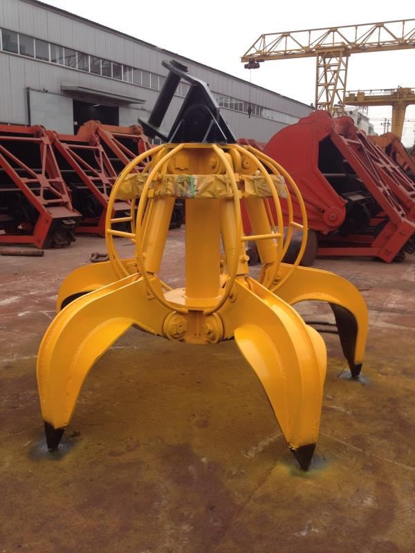 Steel Scraps Yard Metal Grabbing Excavator Hydraulic Grabs