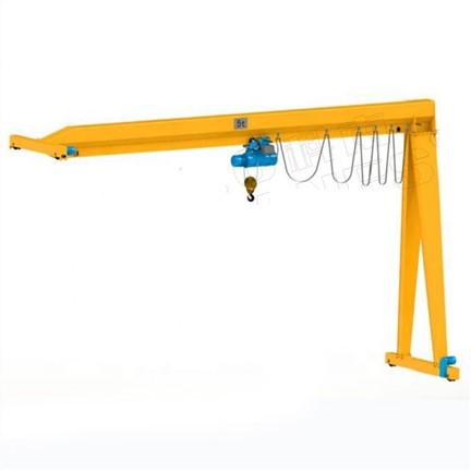 Warehouse Semi Gantry Crane Mobile Cantilever Crane