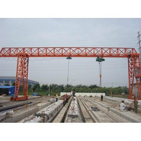 Wind Resist Truss Type Single Girder Gantry Crane for Scrap Yard