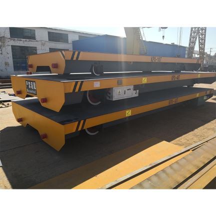 Workshop High Speed Electric 15t Transfer Cart On Rail