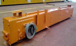 Double Girder Overhead Crane With Electric Trolley Hoist