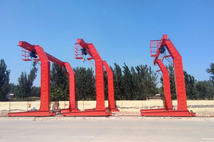 L Type Single Main Beam Hook Gantry Crane